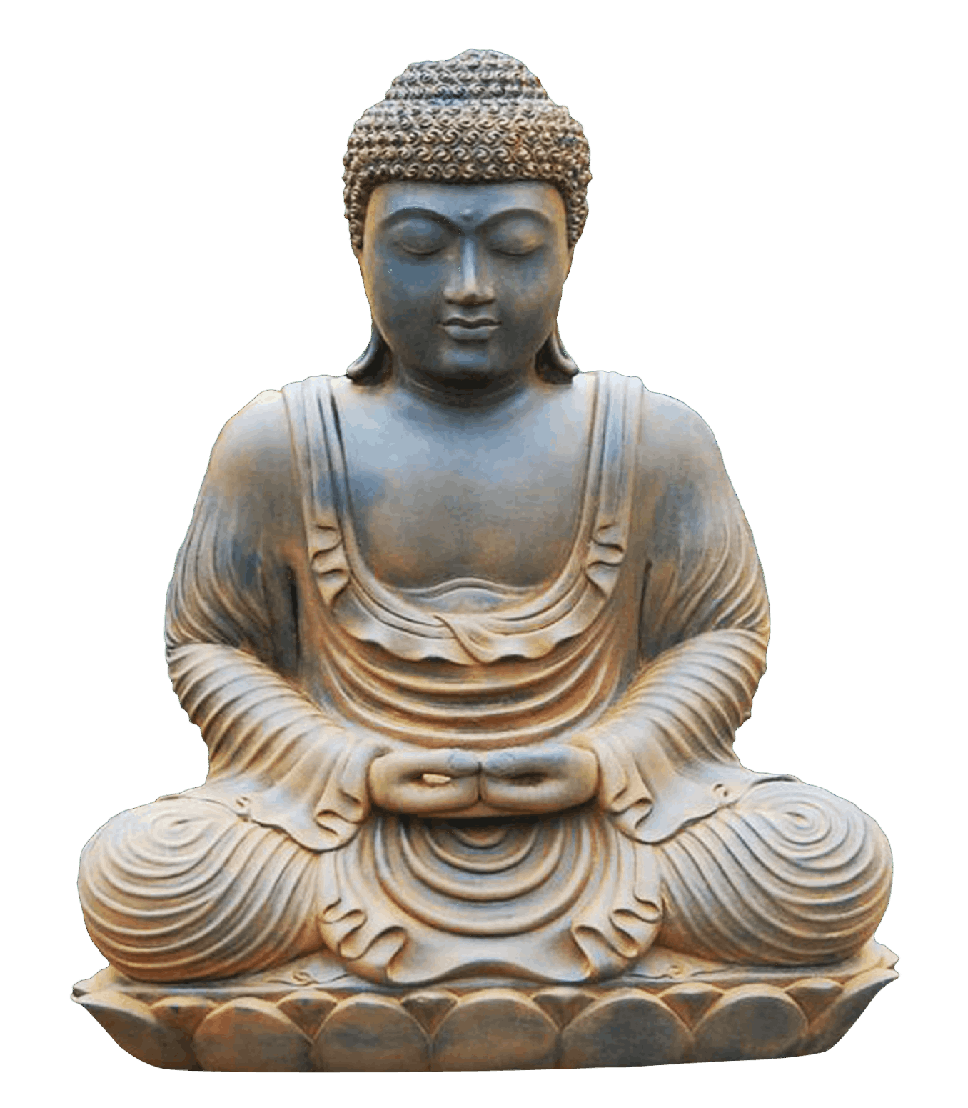 Buddha's, water features and bird baths