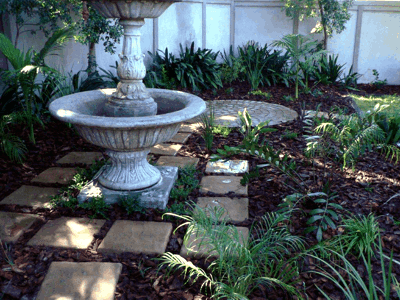 Garden Stepping Stones and Pavers